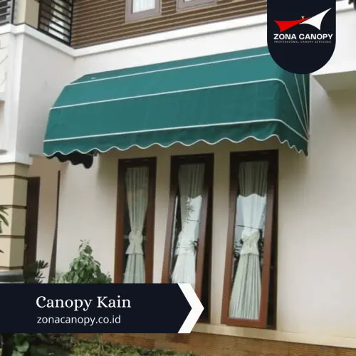 Canopy Kain Jendela Rumah bogor