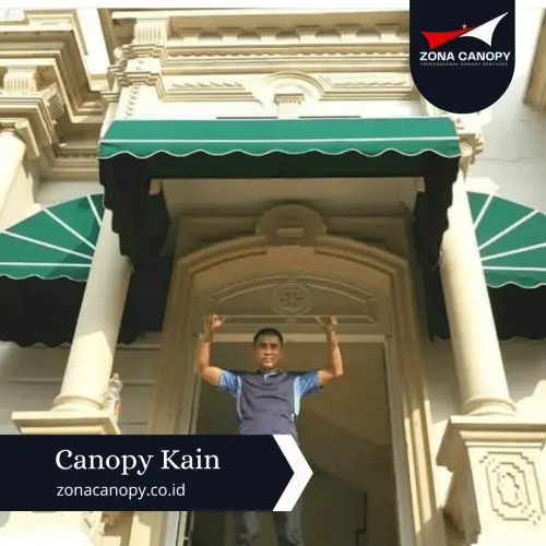 Canopy Kain Teras Rumah bogor